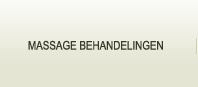 Massage behandelingen